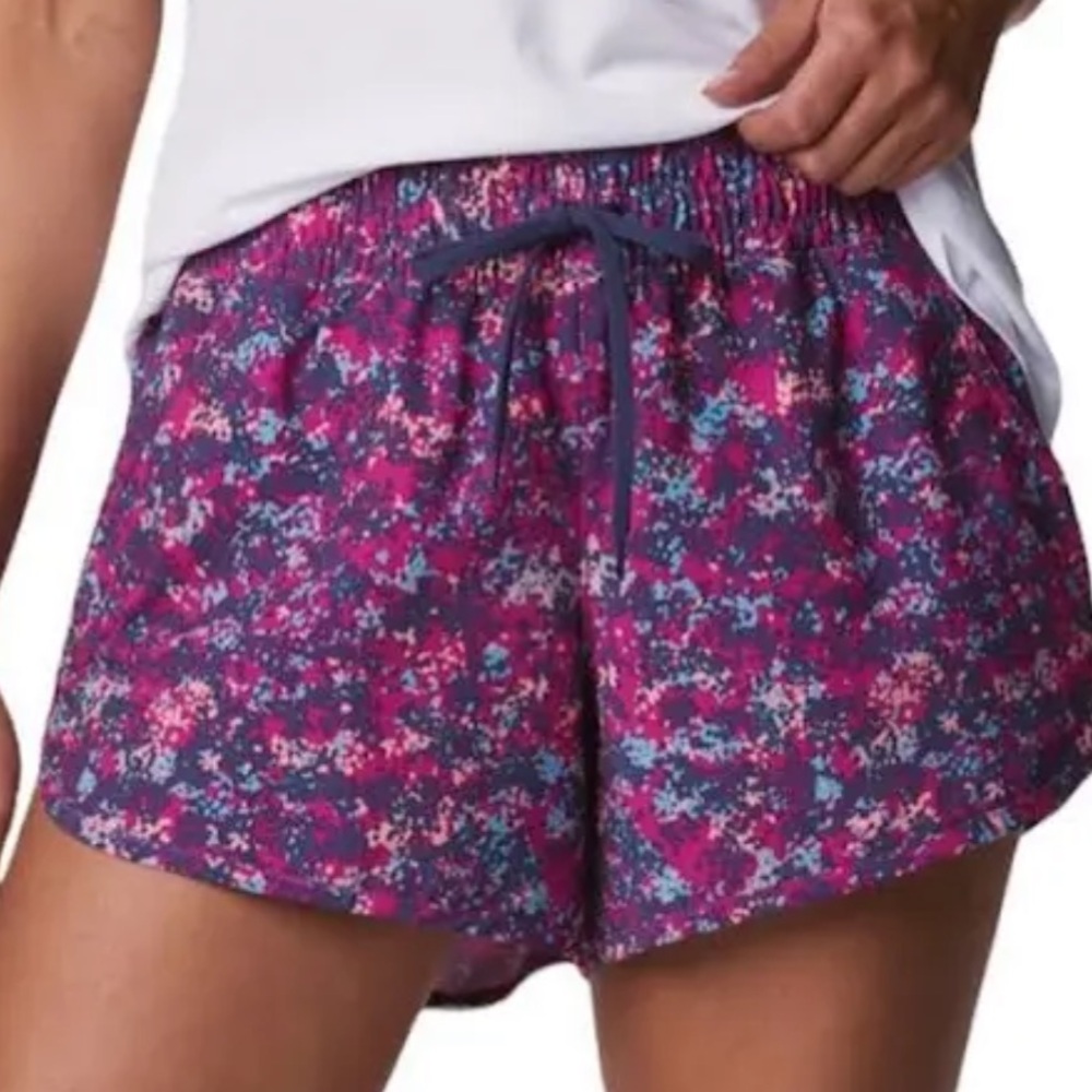 Columbia Pink and Purple Athletic Shorts